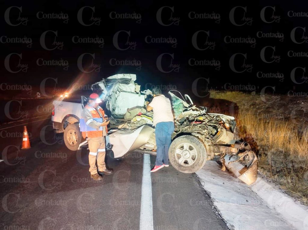 Se registra accidente de alto impacto en la autopista Durango Gómez