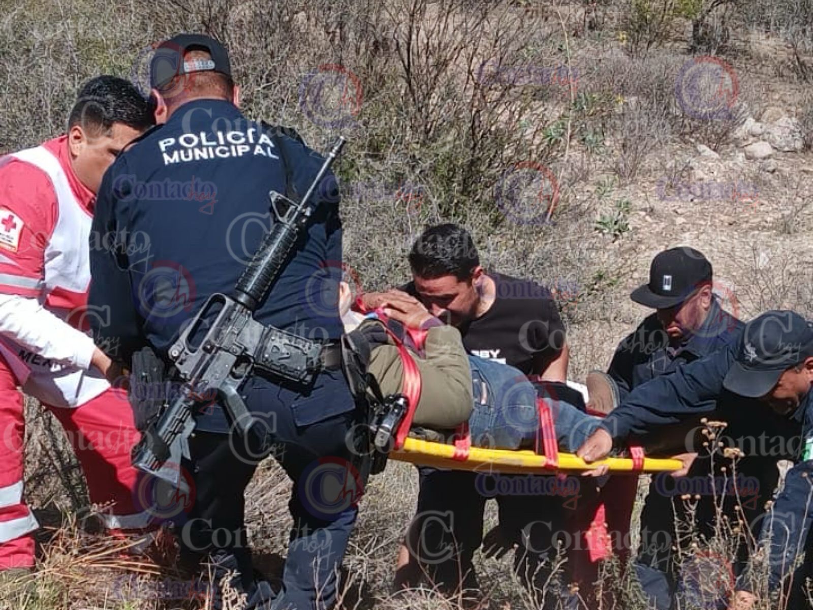 Se Salvan De Milagro Vuelca Pareja En La Carretera A Zacatecas