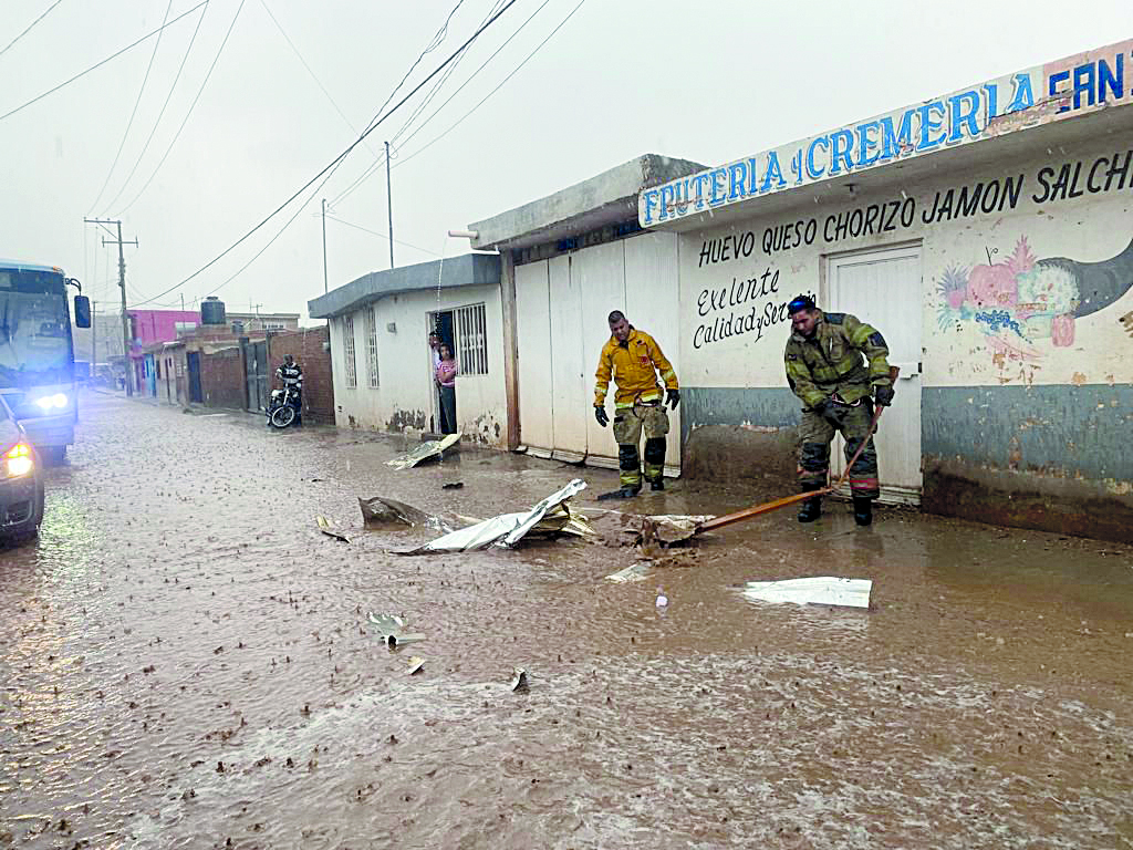 Llovió lo de dos meses en un día Conagua Contacto Hoy