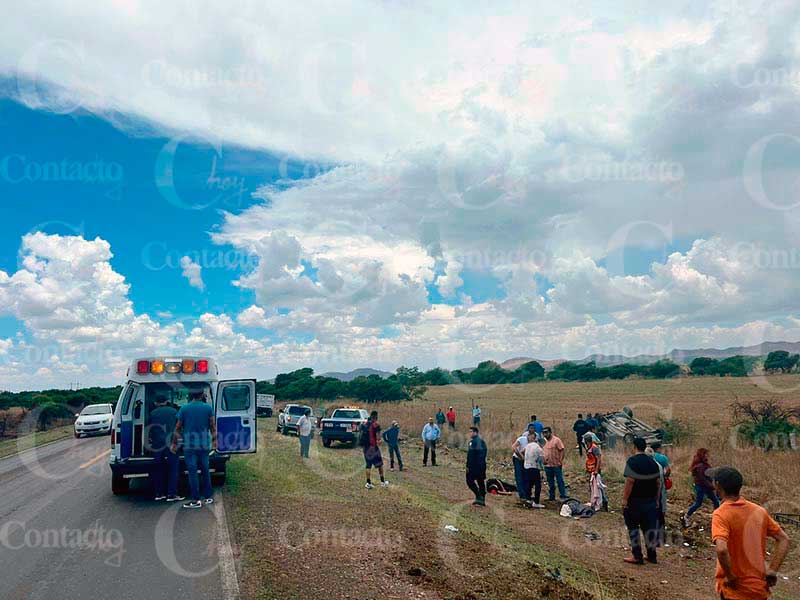 Volcadura De Una Camioneta Dejó 7 Lesionados | Contacto Hoy