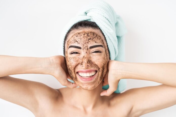 mascarilla de cafe