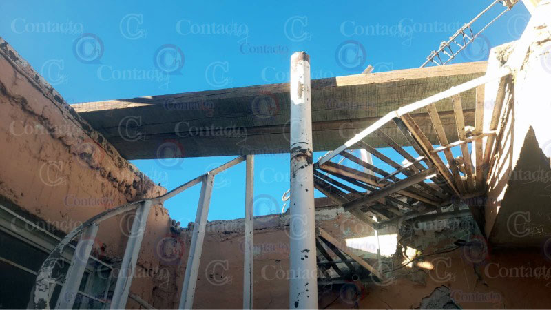 Albañil cae de un segundo piso en la colonia Maderera | Contacto Hoy