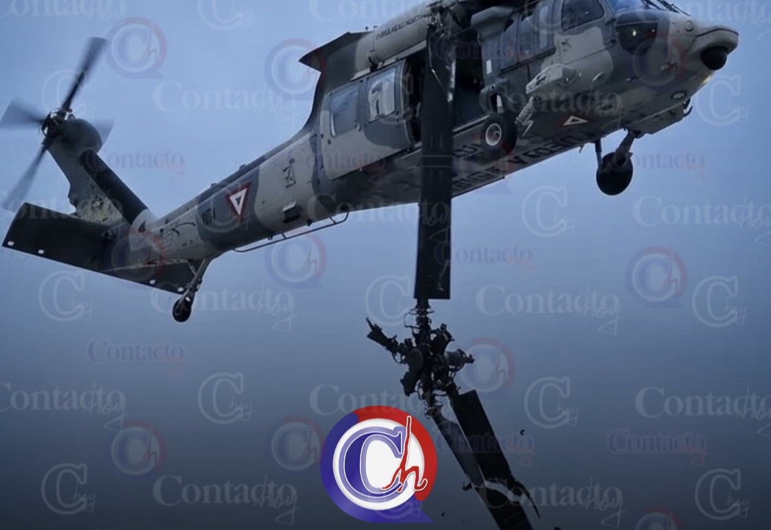 Helicóptero sufre accidente en Pueblo Nuevo; reportan piloto lesionado - Contacto Hoy